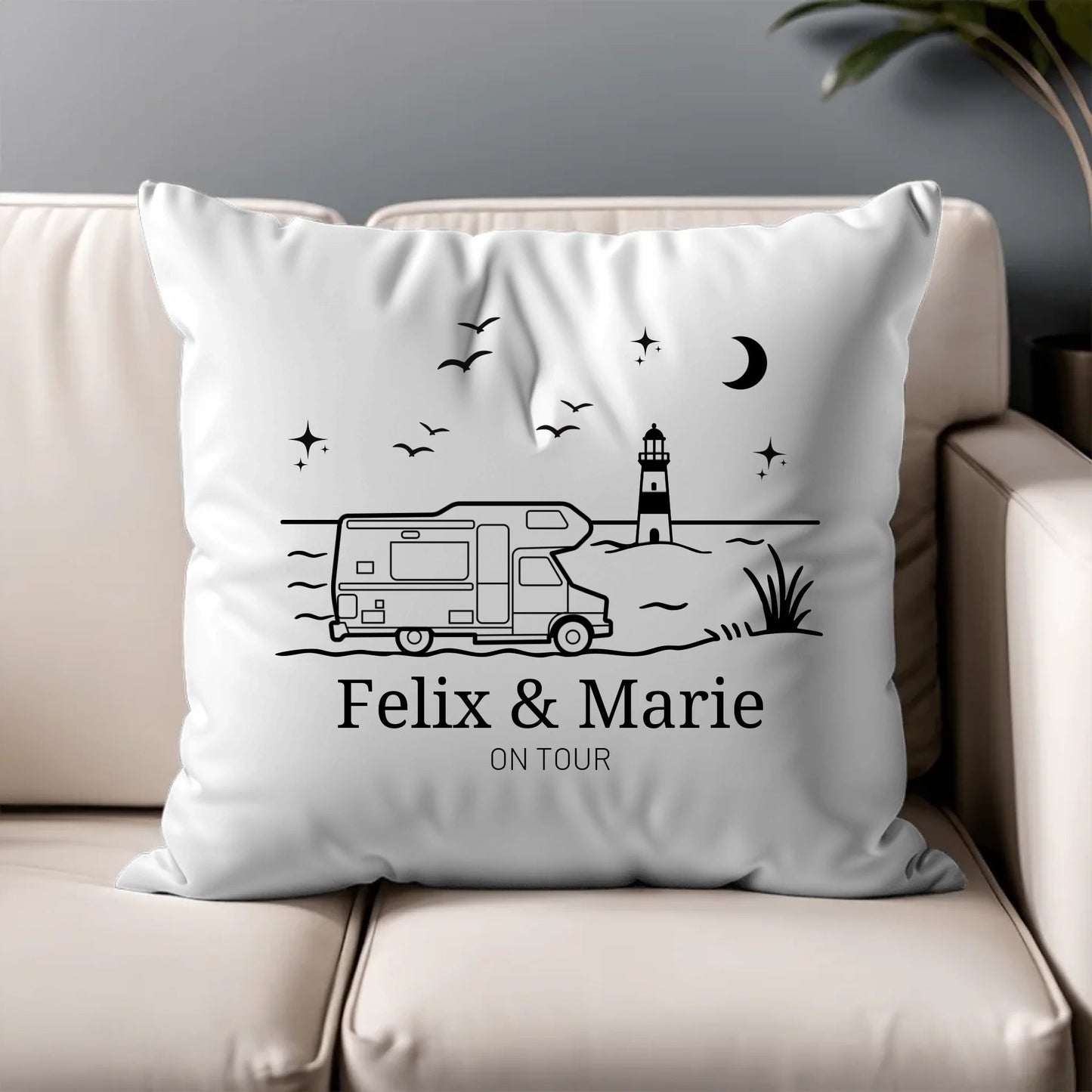 Emaille Camping Tasse Wohnwagen am Meer Little Mathilda Little Mathilda Emaille Tasse