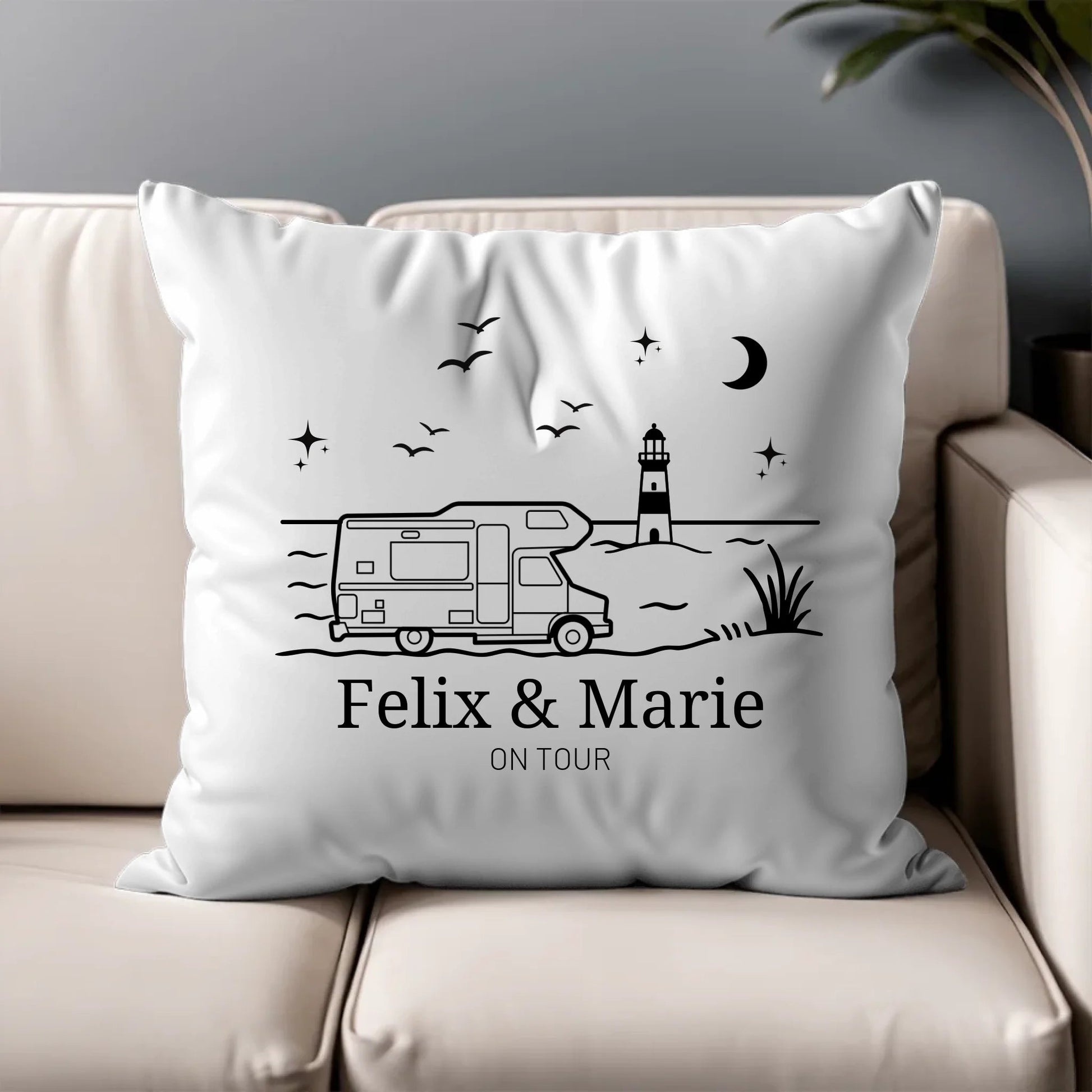 Emaille Camping Tasse Wohnwagen am Meer Little Mathilda Little Mathilda Emaille Tasse