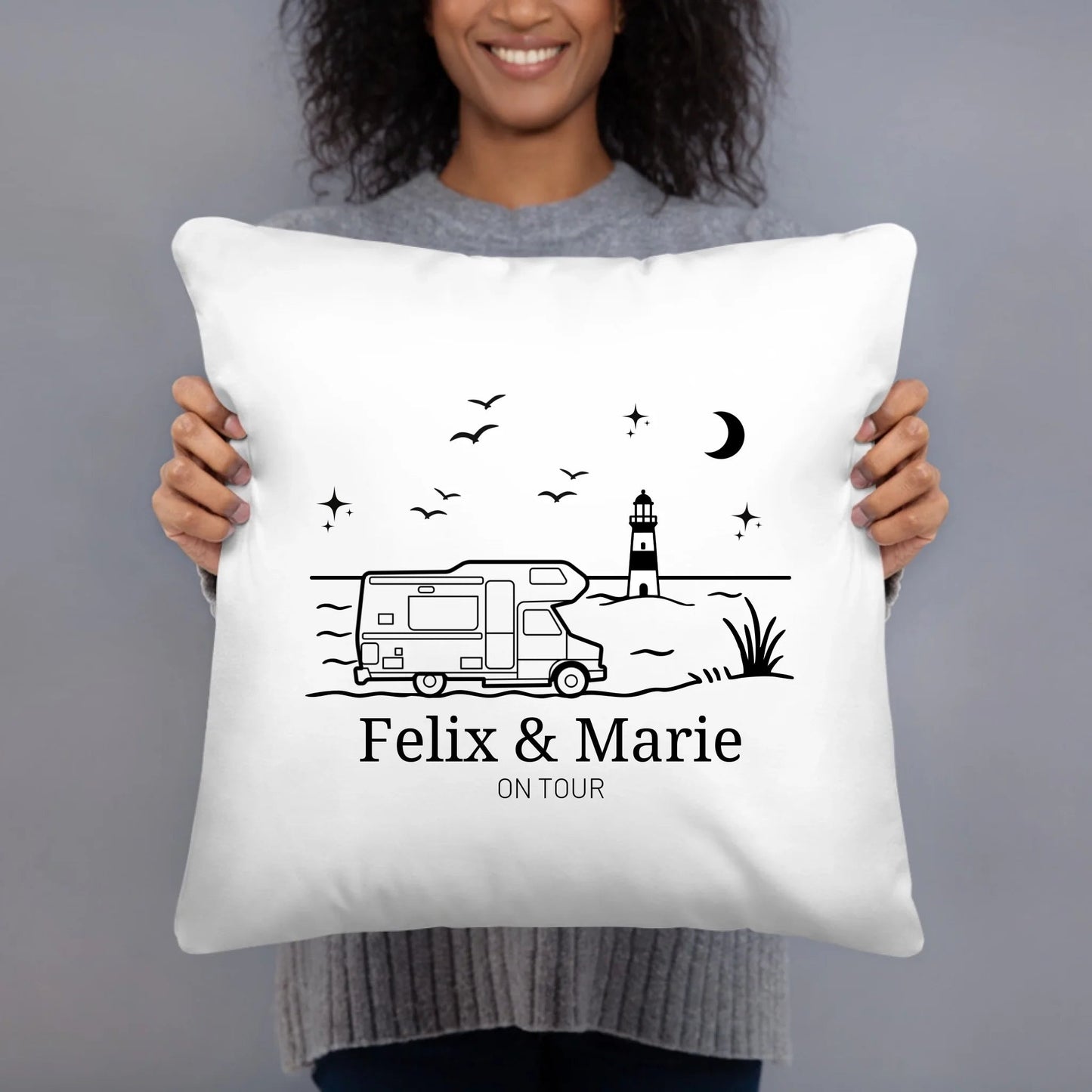 Emaille Camping Tasse Wohnwagen am Meer Little Mathilda Little Mathilda Emaille Tasse