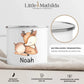 Emaille Kindertasse Waldtiere mit Namen Little Mathilda Little Mathilda Emaille Tasse