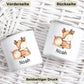 Emaille Kindertasse Waldtiere mit Namen Little Mathilda Little Mathilda Emaille Tasse
