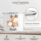 Emaille Kindertasse Waldtiere mit Namen Little Mathilda Little Mathilda Emaille Tasse