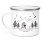 Emaille Tasse "Aquarell Camper" Little Mathilda Little Mathilda Emaille Tasse
