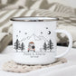 Emaille Tasse "Aquarell Camper" Little Mathilda Little Mathilda Emaille Tasse