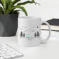 Emaille Tasse "Grüner Hippie" Little Mathilda Little Mathilda Emaille Tasse