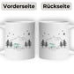 Emaille Tasse "Grüner Hippie" Little Mathilda Little Mathilda Emaille Tasse