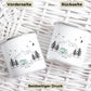 Emaille Tasse "Grüner Hippie" Little Mathilda Little Mathilda Emaille Tasse