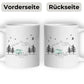 Emaille Tasse "Grüner Hippie" Little Mathilda Little Mathilda Emaille Tasse