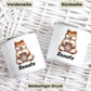 Hundetasse mit Namen Little Mathilda Little Mathilda Emaille Tasse