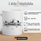Jäger - und Angler Tasse mit Namen Little Mathilda Little Mathilda Emaille Tasse
