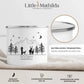 Jägertasse mit Hund und Hirsch Little Mathilda Little Mathilda Emaille Tasse