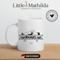 Jäger - und Angler Tasse mit Namen Little Mathilda Little Mathilda Emaille Tasse
