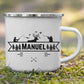 Jäger - und Angler Tasse mit Namen Little Mathilda Little Mathilda Emaille Tasse