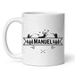 Jäger - und Angler Tasse mit Namen Little Mathilda Little Mathilda Emaille Tasse