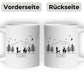 Jägertasse mit Hund und Hirsch Little Mathilda Little Mathilda Emaille Tasse