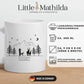 Jägertasse mit Hund und Hirsch Little Mathilda Little Mathilda Emaille Tasse