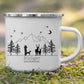 Jägertasse mit Hund und Hirsch Little Mathilda Little Mathilda Emaille Tasse