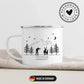 Jägertasse mit Namen Little Mathilda Little Mathilda Emaille Tasse