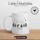 Jägertasse mit Namen Little Mathilda Little Mathilda Emaille Tasse