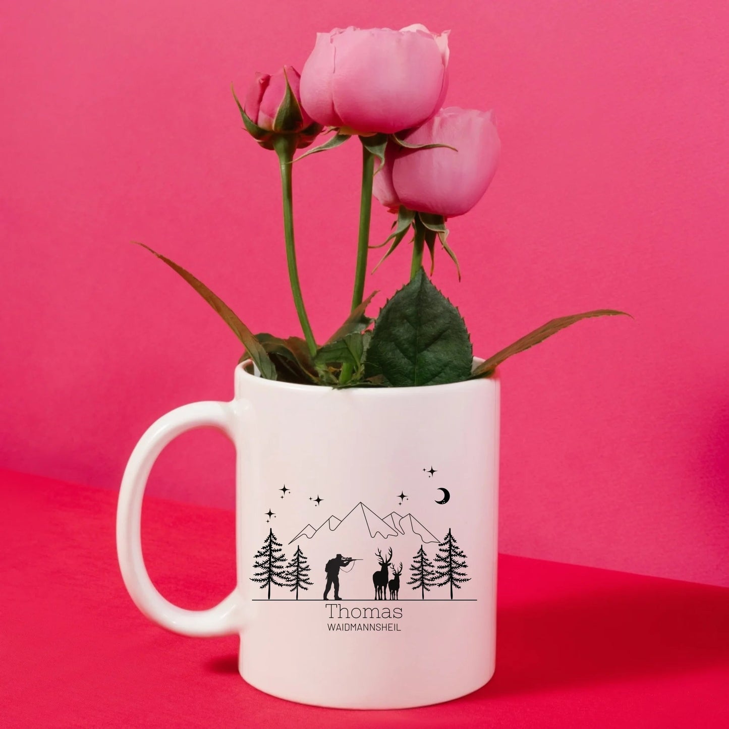 Jägertasse mit Namen Little Mathilda Little Mathilda Emaille Tasse