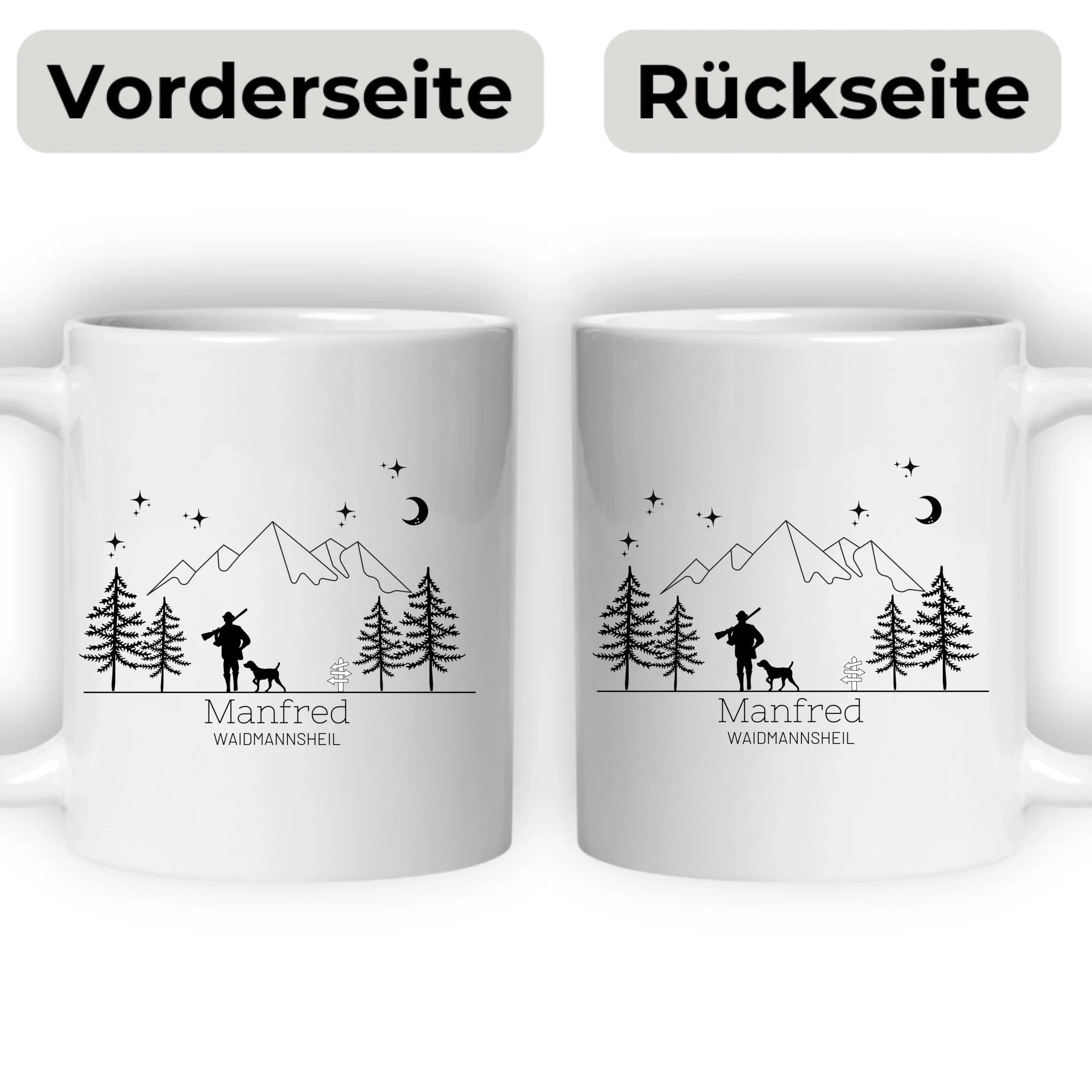Jägertasse Waidmannsheil Little Mathilda Little Mathilda Emaille Tasse