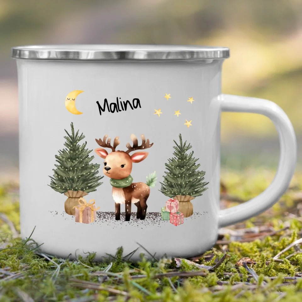 Kinder Weihnachtstasse Little Mathilda Little Mathilda Emaille Tasse