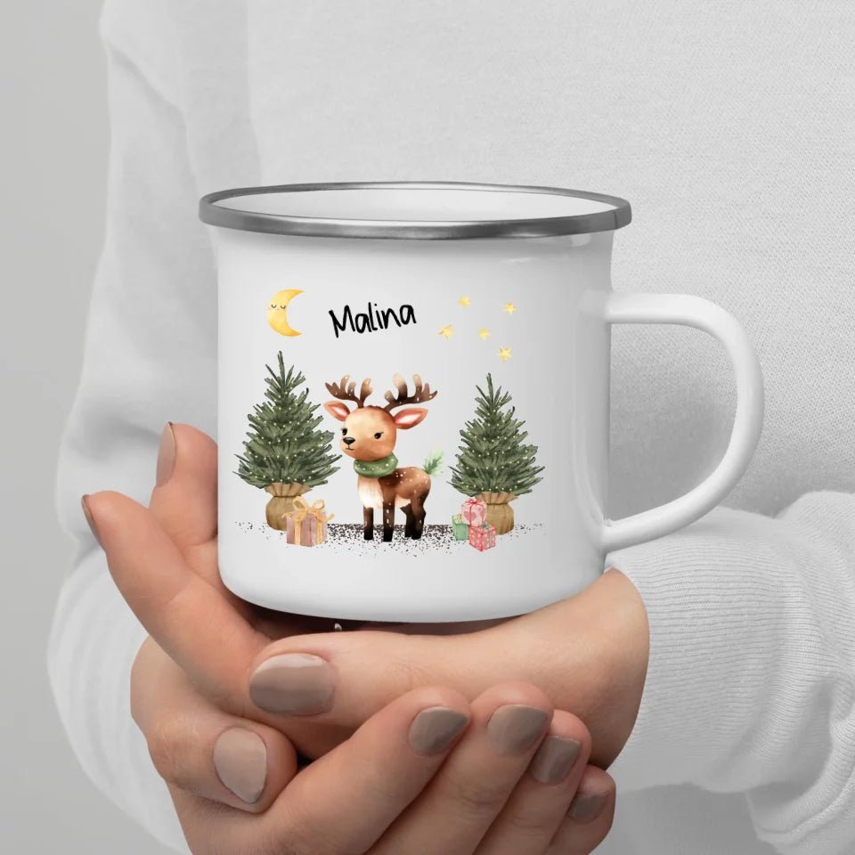 Kinder Weihnachtstasse Little Mathilda Little Mathilda Emaille Tasse