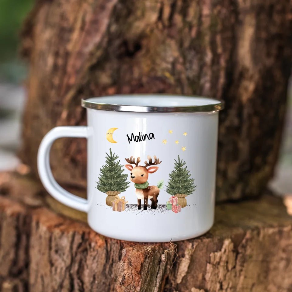 Kinder Weihnachtstasse Little Mathilda Little Mathilda Emaille Tasse