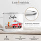 Kindertasse Feuerwehrmann Little Mathilda Little Mathilda Emaille Tasse