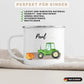 Kindertasse Traktor im Heu Little Mathilda Little Mathilda Emaille Tasse