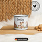 Kindertasse Waldtiere mit Namen Little Mathilda Little Mathilda Emaille Tasse