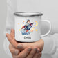 Mondflieger Rakete Little Mathilda Little Mathilda Emaille Tasse