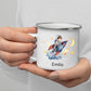 Mondflieger Rakete Little Mathilda Little Mathilda Emaille Tasse