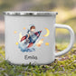 Mondflieger Rakete Little Mathilda Little Mathilda Emaille Tasse