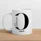 Oma - Tasse mit Namen der Enkelkinder Little Mathilda Little Mathilda Emaille Tasse