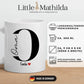 Oma - Tasse mit Namen der Enkelkinder Little Mathilda Little Mathilda Emaille Tasse