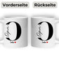 Opa - Tasse mit Namen der Enkelkinder Little Mathilda Little Mathilda Emaille Tasse
