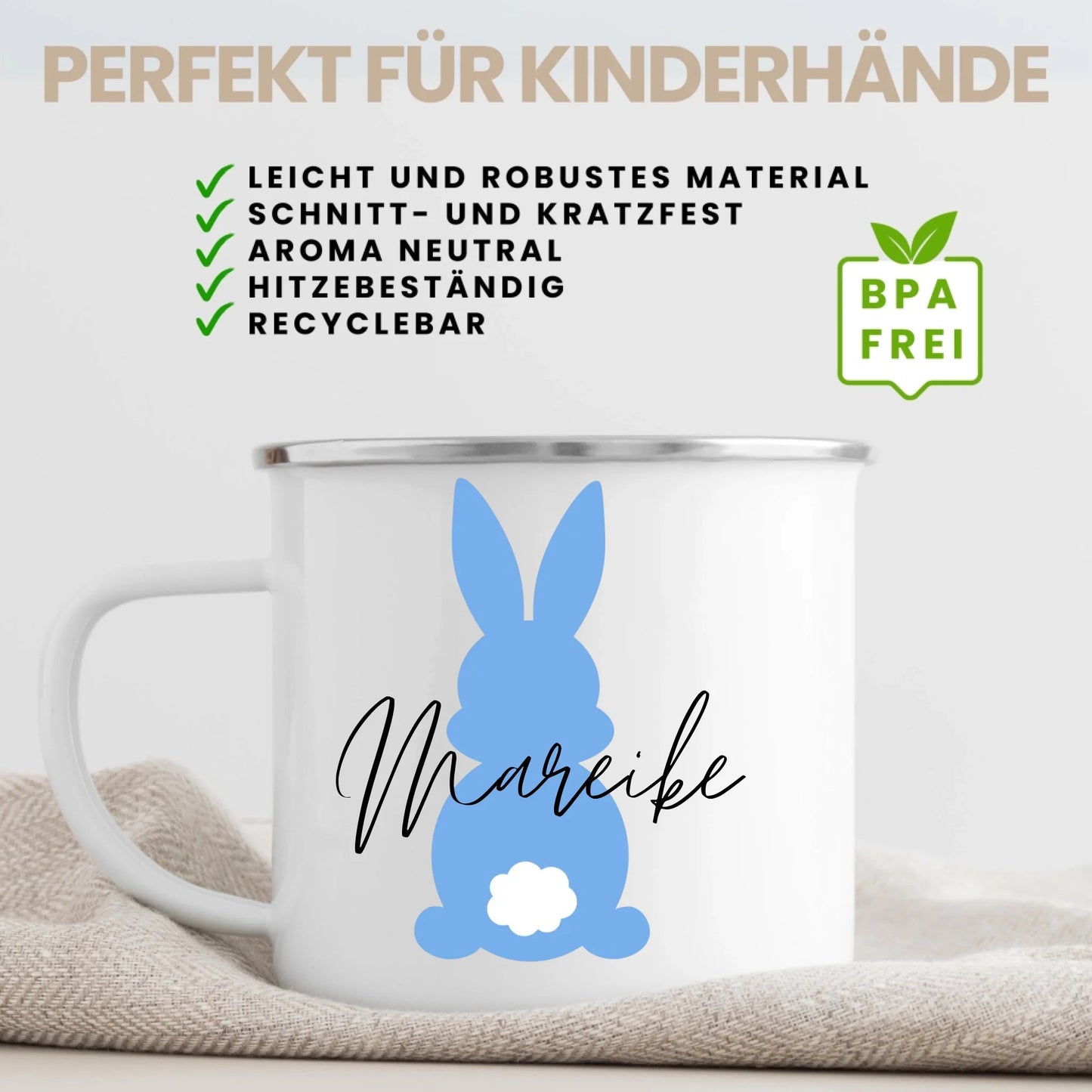 Geschenk zur Einschulung Personalisierte Tasse Schulkind 2025 von Little Mathilda Regenbogentasse mit Namen