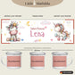 Personalisierte Einhorn Prinzessin Tasse für Kinder – Emaille Kindertasse mit Name Little Mathilda Little Mathilda Emaille Tasse