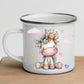 Personalisierte Einhorn Prinzessin Tasse für Kinder – Emaille Kindertasse mit Name Little Mathilda Little Mathilda Emaille Tasse