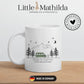 Personalisierte Emaille Camping Tasse "Bunter Camper" Little Mathilda Little Mathilda Emaille Tasse