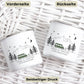 Personalisierte Emaille Camping Tasse "Bunter Camper" Little Mathilda Little Mathilda Emaille Tasse