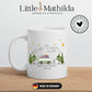 Personalisierte Emaille Camping Tasse "Bunter Reisecamper mit Gepäck" Little Mathilda Little Mathilda Emaille Tasse