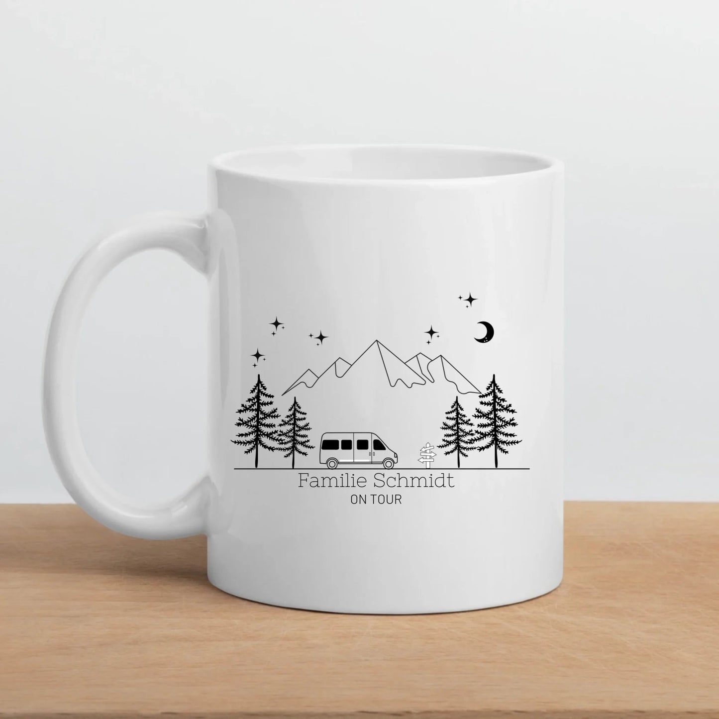 Personalisierte Emaille Camping Tasse "Camping Bus" Little Mathilda Little Mathilda Emaille Tasse