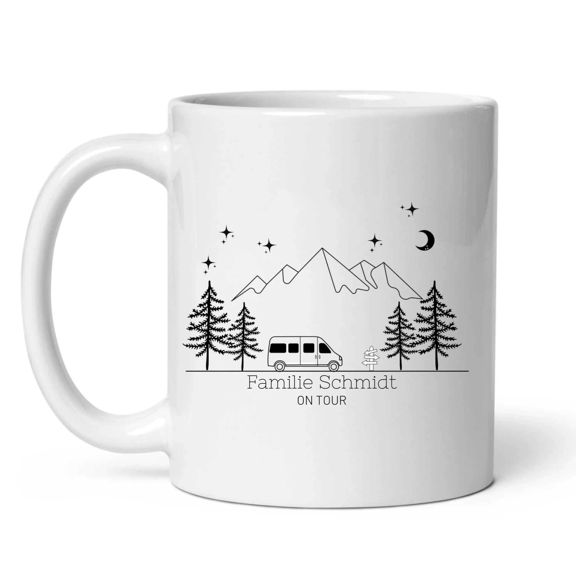 Personalisierte Emaille Camping Tasse "Camping Bus" Little Mathilda Little Mathilda Emaille Tasse