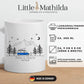 Personalisierte Emaille Camping Tasse "Campingvan mit Aufstelldach" Little Mathilda Little Mathilda Emaille Tasse