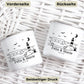 Personalisierte Emaille Camping Tasse Kastenwagen am Meer Little Mathilda Little Mathilda Emaille Tasse