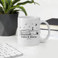 Personalisierte Emaille Camping Tasse mit Namen – Camper am Meer mit Leuchtturm | Geschenk für Camper Little Mathilda Little Mathilda Emaille Tasse