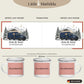 Personalisierte Emaille Camping Tasse mit Namen „Campervan im Winter“ Little Mathilda Little Mathilda Emaille Tasse