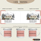 Personalisierte Emaille Camping Tasse mit Namen „Wohnwagen Weihnachten“ Little Mathilda Little Mathilda Emaille Tasse